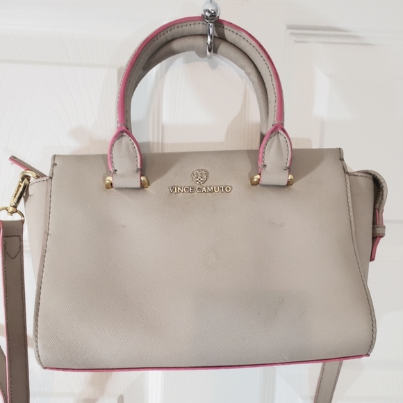 Vince Camuto Handbags - Vince Camuto Small Thea Driftwood Crossbody Bag